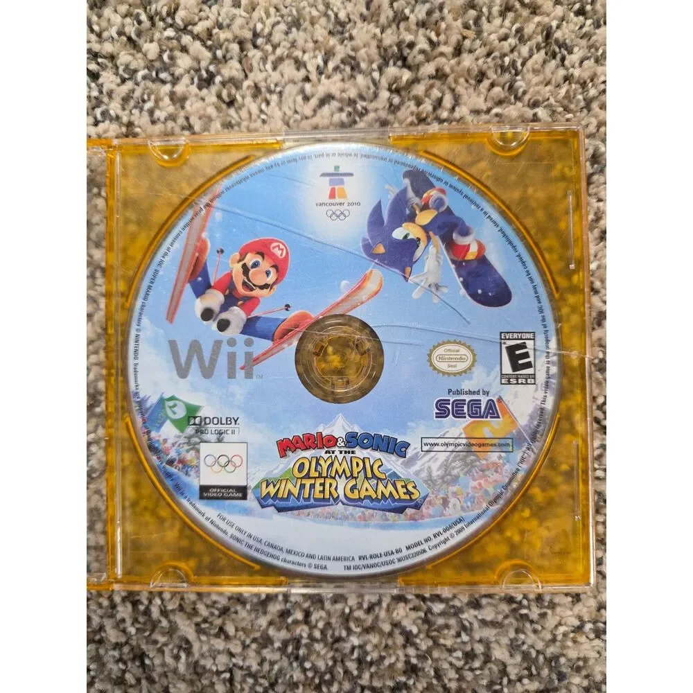 Mario and Sonic at the Olympic Winter Games for Nintendo Wii